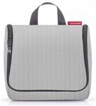 REISENTHEL&reg; Kulturbeutel toiletbag herringbone grey, toiletbag