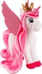 Nici Kuscheltier Lissy PONY, Einhorn Tamani wei&szlig;-pink, 22 cm stehend
