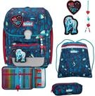 Scout Schulranzen Genius LED Schulranzen-Set 4 tlg. White Unicorn