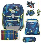 Scout Schulranzen Genius Set 4-teilig (Set, 4-tlg)