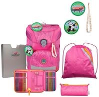 DerDieDas&reg; Schulranzen Exklusiv Neon Schulranzenset 5-teilig (Set, 5-tlg)