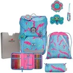 DerDieDas&reg; Schulranzen Schulranzen Set 5-tlg. ErgoFlex Easy Happy Pixel
