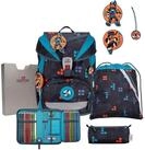 DerDieDas&reg; Schulranzen Schulranzen Set 5-tlg. ErgoFlex Ninja Fighter