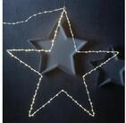 MARELIDA LED-Stern f&uuml;r au&szlig;en Leuchtstern Metallstern 180LED 60cm Weihnachtsstern