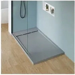 Bernstein Rechteckduschwanne New York, GFK mit Gel-Coat, Duschwanne 90x120cm