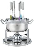 R&Ouml;SLE Fondue Fondue-Set mit Gasbrenner, 6 Fonduegabeln, 2 l, f&uuml;r 6 Personen