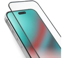 sbs Displayschutzglas Glas Displayschutz Full Cover f&uuml;r iPhone 15 Pro Max Schwarz