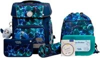SCHOOL-MOOD&reg; Schulranzen Champion Maxx Pro (Set, 7-tlg), mit LED-Patchy