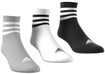 adidas Performance Sportsocken 3-STREIFEN CUSHIONED SPORTSWEAR LOW-CUT, 3 PAAR