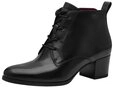 Tamaris TOUCH-IT aus Leder Blockabsatz 1-25131-43 Schn&uuml;rstiefelette TOUCH-IT