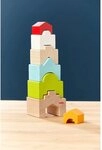 Haba Lernspielzeug Motorikspielzeug Stapelturm Haus auf Haus aus Holz 2011045001