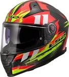 LS2 Motorradhelm FF811 Vector II Carbon Tantic Helm, vorbereitet f&uuml;r