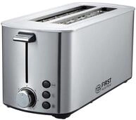 TZS FIRST AUSTRIA Toaster Langschlitz, Edelstahl, 4 Scheiben, 1400W, abnehmbare