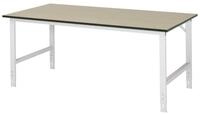 RAU Elektrowerkzeug-Set Rau Arbeitstisch MDF BxTxH 2000x1000x760-1080mm