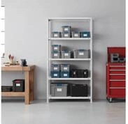 PROREGAL&reg; Schwerlastregal Schraubregal Panda, HxBxT 180x80x30cm, Fachlast...