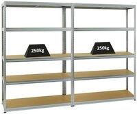 PROREGAL&reg; Schwerlastregal MegaDeal Garagenregal Kellerregal Steckregal...