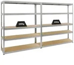 PROREGAL&reg; Schwerlastregal MegaDeal Garagenregal Kellerregal Steckregal...