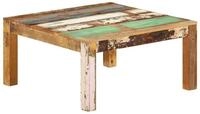 vidaXL Couchtisch Couchtisch 80x80x40 cm Altholz Massiv (1-St)