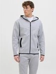 Jack & Jones Sweatjacke JCOFUSION SWEAT ZIP HOOD NOOS