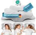 Gl&uuml;ckstoff Nackenst&uuml;tzkissen aus Memory Foam, Orthop&auml;disches Kissen f&uuml;r alle