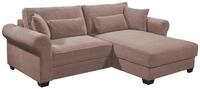 ED EXCITING DESIGN Ecksofa Angelina 240 x 185 cm - mit Schlaffunktion &...