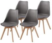 Albatros International Esszimmerstuhl Esszimmer St&uuml;hle 4 er Set AARHUS, Stuhl