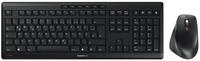 Cherry JD-8550DE-2 stream desktop schwarz Tastatur-Maus-Combo Tastatur- und...