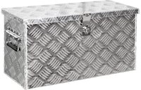 Trucky Anh&auml;nger-Deichselbox Truckbox Box Werkzeugkiste Anh&auml;ngerbox Aluminium