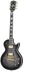 Gibson E-Gitarre, Les Paul Trans Ebony Burst - Single Cut Electric Guitar,