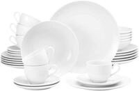 Seltmann Weiden Kombiservice Geschirr-Set, 30 Teile, Amina (30-tlg), 6 Personen,