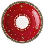 Villeroy & Boch Untertasse Toy's Delight Specials Milchkaffee-Untertasse rot...