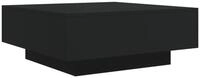 vidaXL Ablagetisch, Couchtisch Schwarz 80x80x31 cm Holzwerkstoff