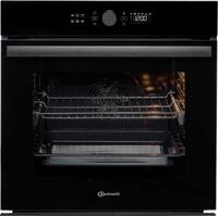BAUKNECHT Einbaubackofen BBI4S8HM1SK, mit 1-fach-Teleskopauszug, Hydrolyse,...