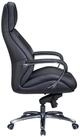 FINEBUY Chefsessel B&uuml;rostuhl Echtleder Ergonomisch XXL Drehstuhl 120 kg Stuhl