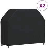 vidaXL Gartenm&ouml;bel-Schutzh&uuml;lle vidaXL Grillabdeckungen 2 Stk. 147x61x112 cm...