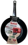 Tefal Grillpfanne Tefal B9220404 COOK EAT Pfanne 24 cm induktionsgeeignet, Edelstahl