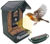Berger & Schr&ouml;ter Vogelhaus Vogel-Futterhaus mit Kamera 1080P & Solar,