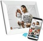 Denver PFF-1026W Digitaler Bilderrahmen (25.7 cm/10.1 ", 1280 x 800 Pixel, 16...