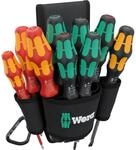 Wera Schraubendreher 9620 G&uuml;rteltasche Set 1, (Set, 10-teilig), VDE Universal