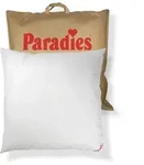 Paradies Kopfkissen Softy Top Bio, Kissen mit Rei&szlig;verschluss, F&uuml;llung: 100%