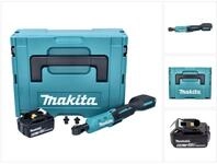 Makita Umschaltknarre DWR 180 G1J Akku Ratschenschrauber 18 V 47,5 Nm 1/4" 3/8"...