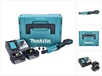 Makita Umschaltknarre DWR 180 RTJ Akku Ratschenschrauber 18 V 47,5 Nm 1/4" 3/8"...