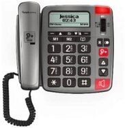 Amplicomms PowerTel 196 - Telefon - silbergrau Kabelgebundenes Telefon Amplicomms PowerTel 196 - Telefon - silbergrau Kabelgebundenes Telefon