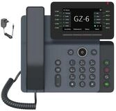 GEQUDIO Gequdio IP Telefon GZ-6 mit Netzteil - mit WLAN und Bluetoot...