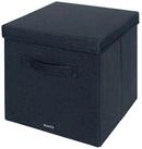 LEITZ Aufbewahrungsbox 2 Aufbewahrungsboxen grau 33,0 x 38,0 x 32,5 cm