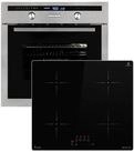 KKT KOLBE Backofen-Set Backofen und Induktionskochfeld SET8013IH859ED, mit 2-fach