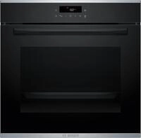 BOSCH Pyrolyse Backofen Serie 4 HBA272BB3, mit Teleskopauszug nachr&uuml;stbar, Air...
