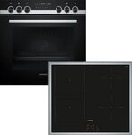 SIEMENS Flex-Induktions-Herd-Set PQ521DT32B, mit 1-fach-Teleskopauszug,