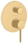 hansgrohe Wannenarmatur Axor Starck Wannenmischer mit Sicherungskombination...