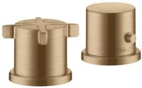 hansgrohe Wannenarmatur Axor Citterio E 2-Loch Wannenrandarmatur mit Thermostat